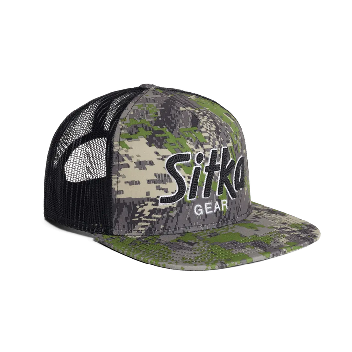 Sitka Optifade 90s Script Hi Pro Trucker Hat