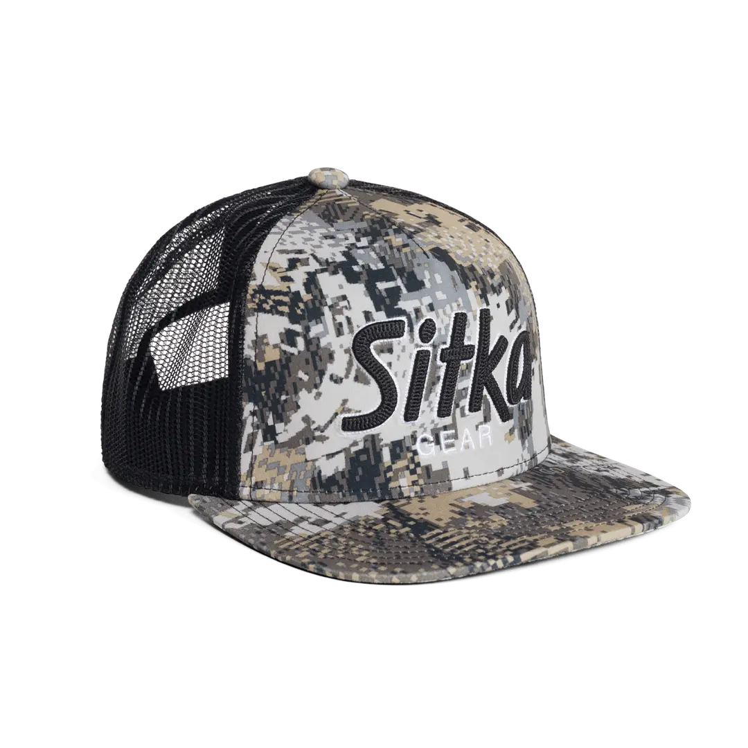 Sitka Optifade 90s Script Hi Pro Trucker Hat