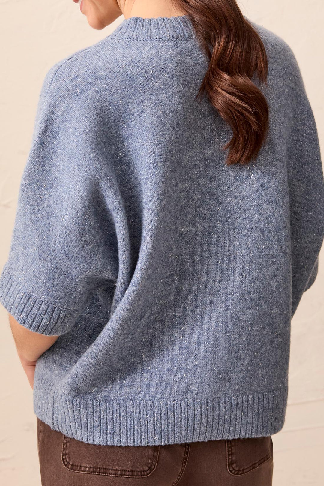 Tribal Lofty Extended Sleeve Sweater