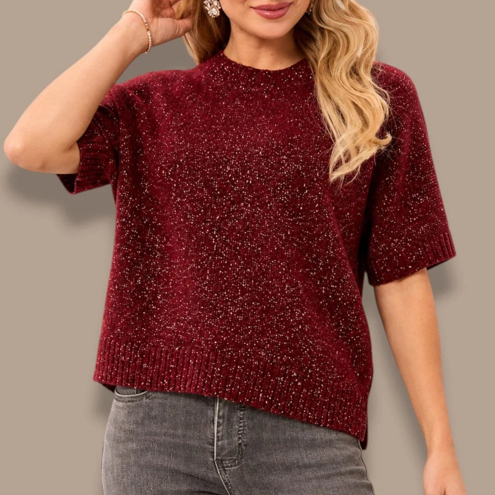 Tribal Lofty Extended Sleeve Sweater
