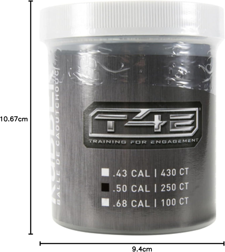 Umarex T4E .50CAL Rubber Balls - 250 Count
