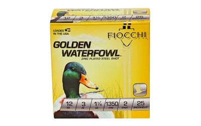 Fiocchi Golden Waterfowl 12GAx3" 1-1/4oz 1350FPS 