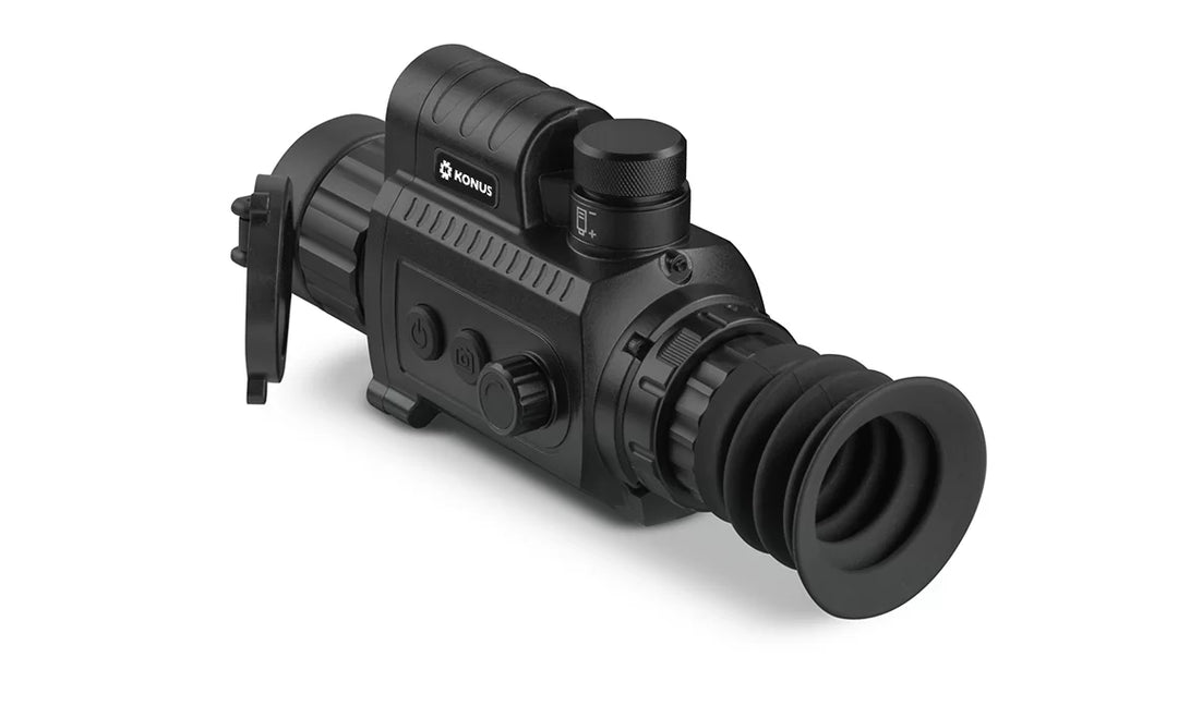 Konus Optics Fiery RF 3-In-1 - Thermal Mono/Riflescope/Clip-On Built In Rangefinder