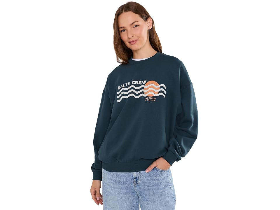 Salty Crew Women's Boat Legs Crewneck Sweater