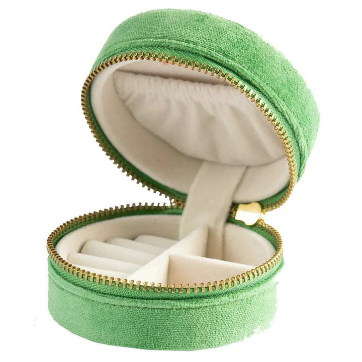 Powder Round Jewellery Box