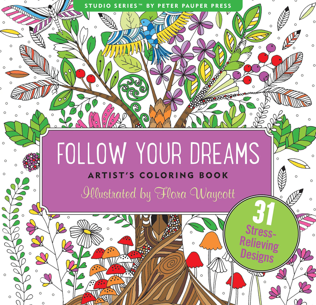 PPP Studio Series Artist's Coloring Book