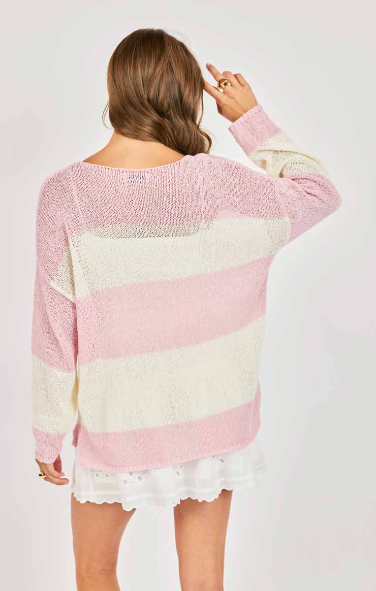 Sadie & Sage Helen Stripe Sweater