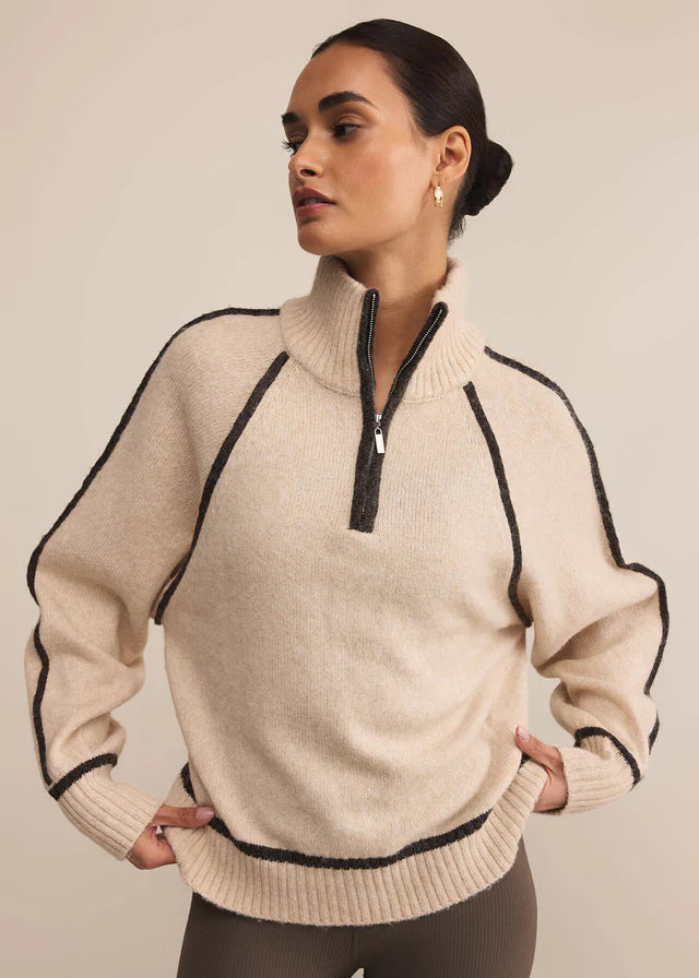 Z-Supply Alps Half Zip Sweater