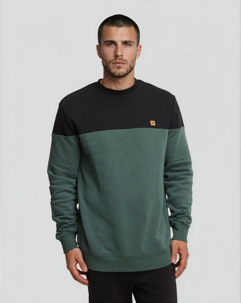 Ten Tree M Blocked Reynard Crew Sweater