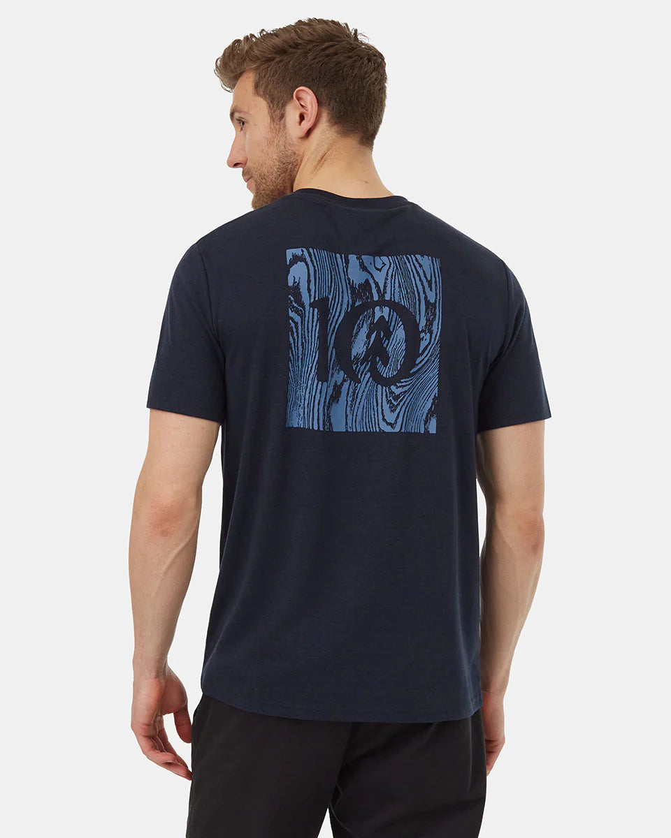 Ten Tree M Woodblock Ten T-Shirt