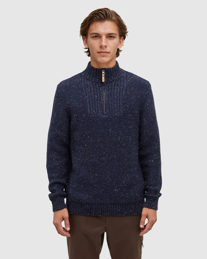Ten Tree M Conrad Fleck Half Zip Sweater