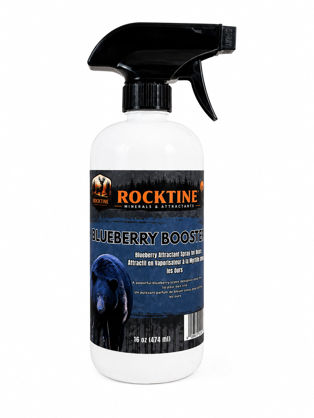RockTine Blueberry Booster - Liquid Scent Attractant for Bear - 16oz