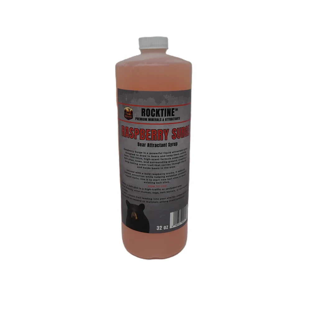 RockTine Raspberry Surge - Premium Bear Attractant - 32oz