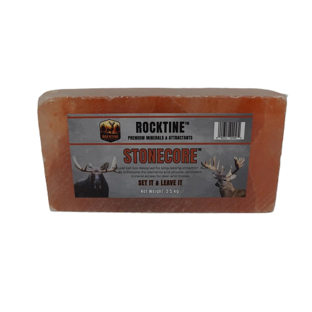 RockTine StoneCore - Long-Lasting Mineral Support for Deer & Moose - 2.5kg