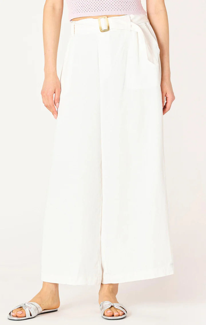 Dex Belted Wide Leg Trouser