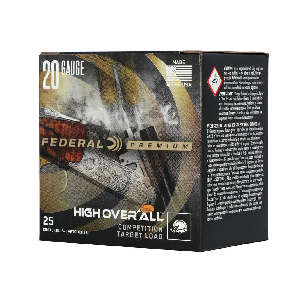 Federal High Over All 20GAx2-3/4" 1275FPS  7/8oz #7.5