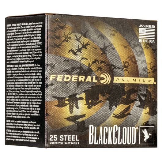 Federal Premium Black Cloud 10GAx3-1/2" 1375FPS 1-5/8oz #BB 25 Rounds