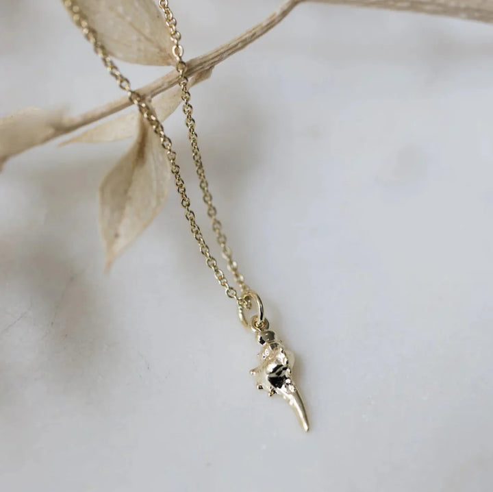 Glee Jewelry Conch Charm Necklace