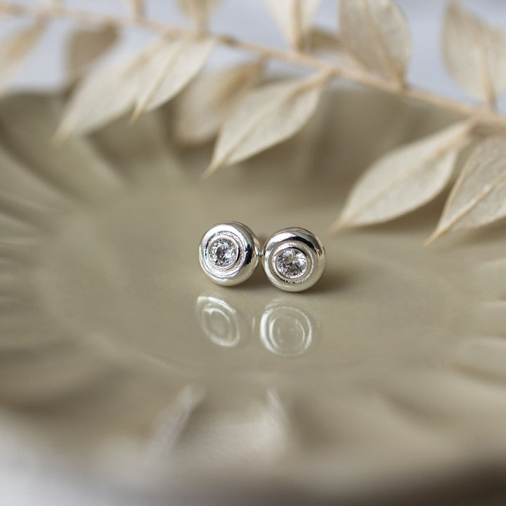 Glee Jewelry Glimmer Disc Studs
