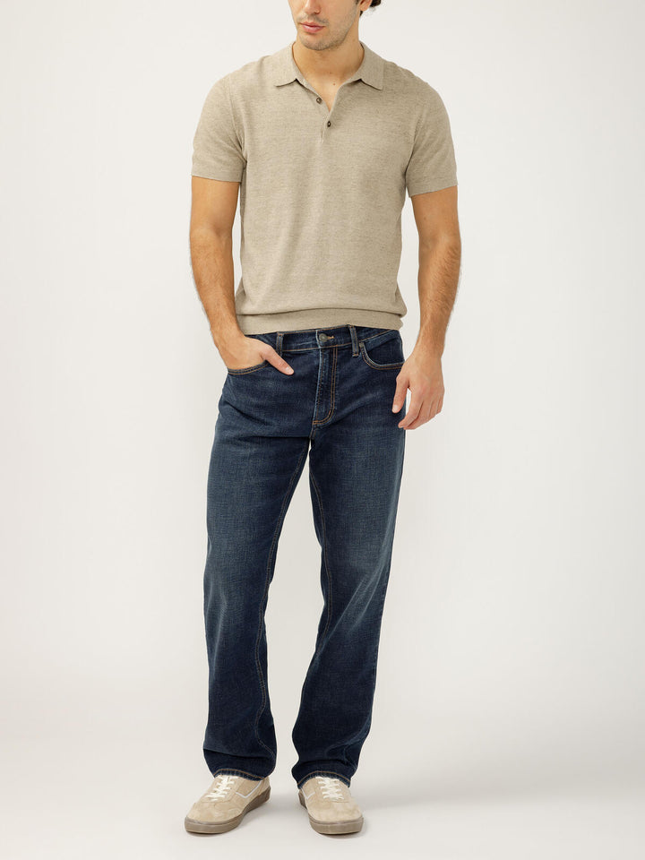Silver Men's Grayson Classic Fit Straight Leg Jeans