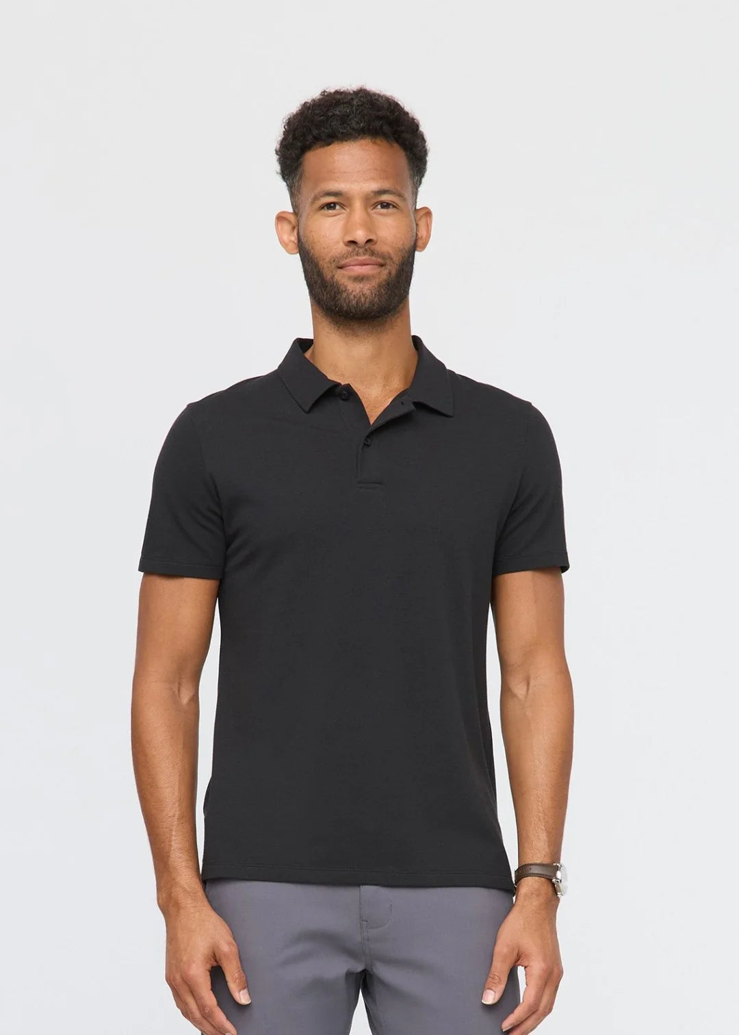 DU/ER Men's Air Flow Pique Performance Polo