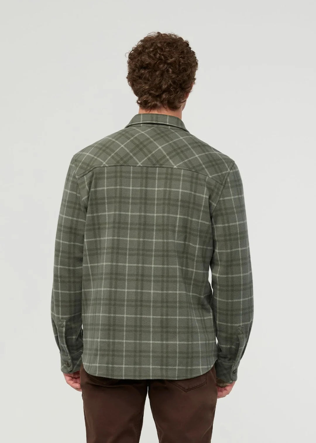 DU/ER Men's Performance Flannel Overshirt