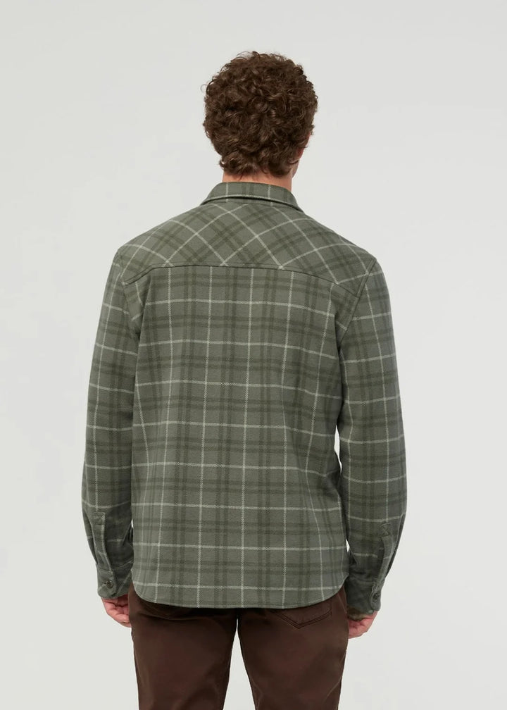 DU/ER Men's Performance Flannel Overshirt