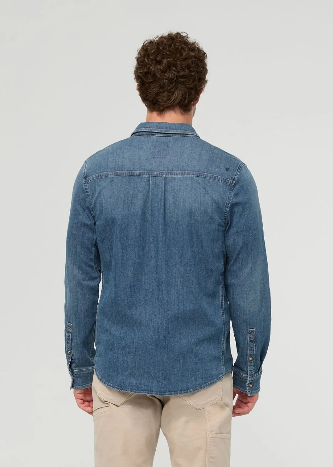 DU/ER Men's Performance Denim Lite Two-Pocket Shirt