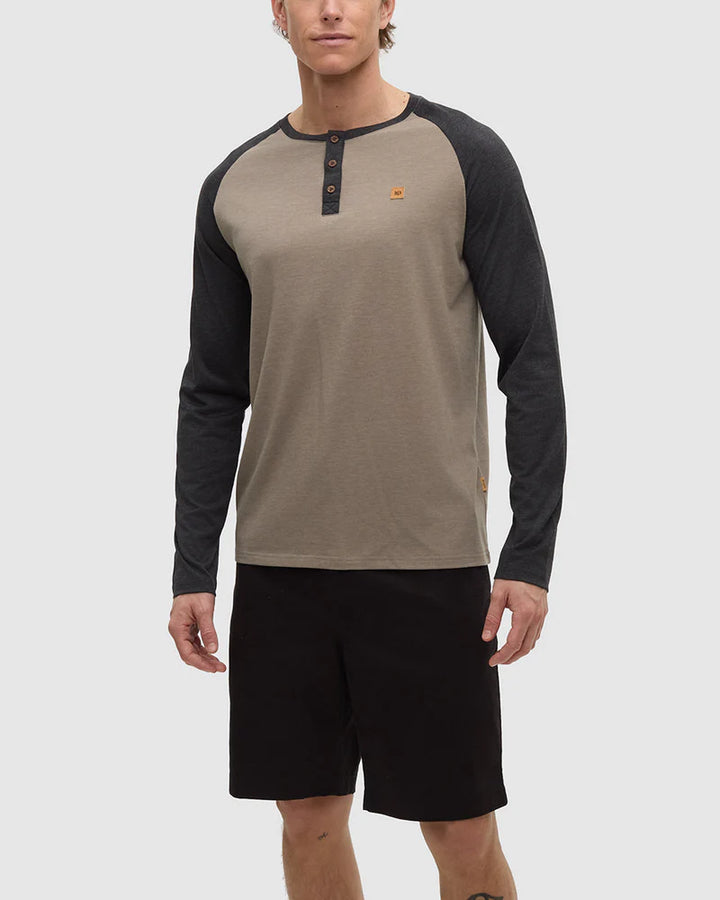 Ten Tree M Baker Henley Longsleeve