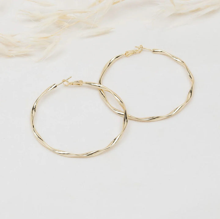 Glee Jewelry - Out On The Town Hoops Earrings