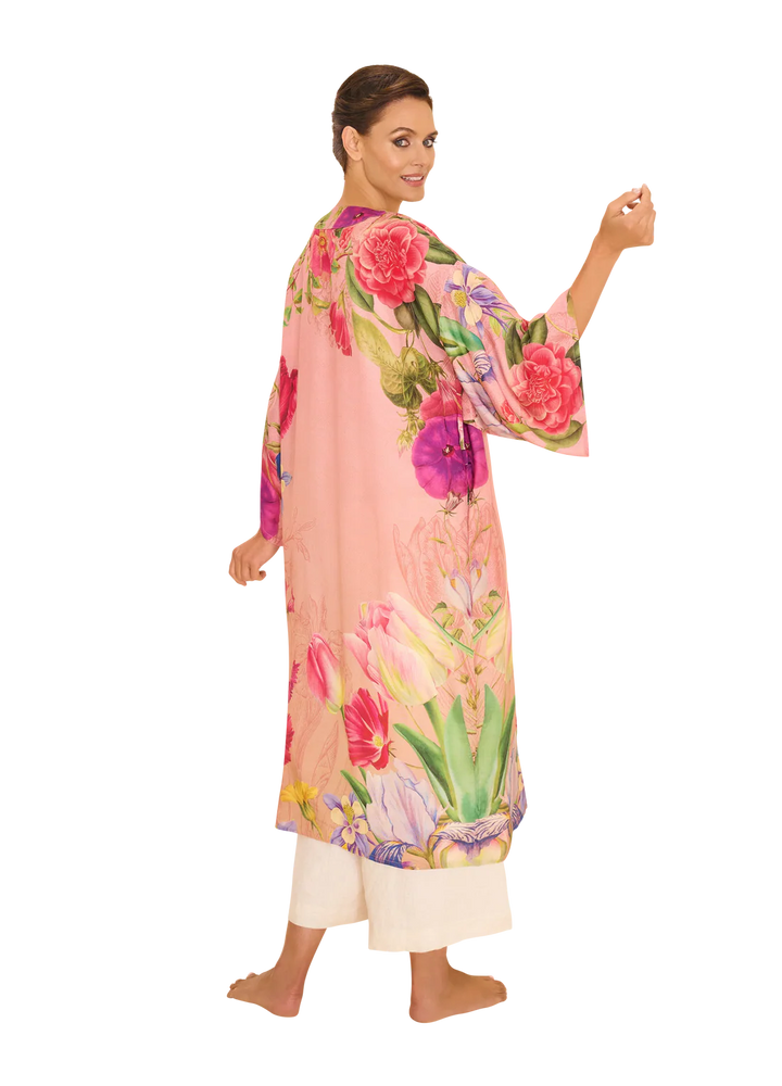 Powder Kimono Gown