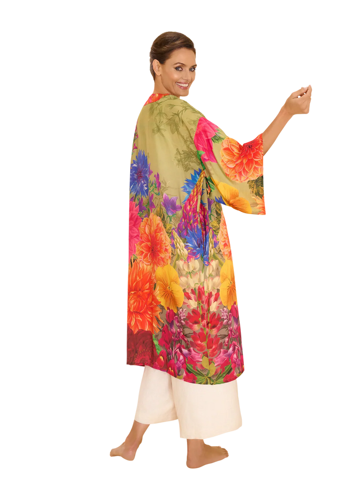 Powder Kimono Gown