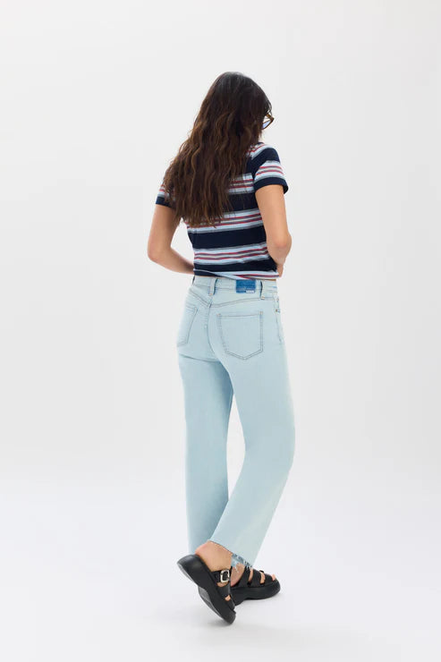 Daze Denim - Pleaser - High Rise Wide Ankle Jean