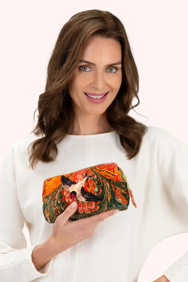 Powder Quilted Vanity Bag