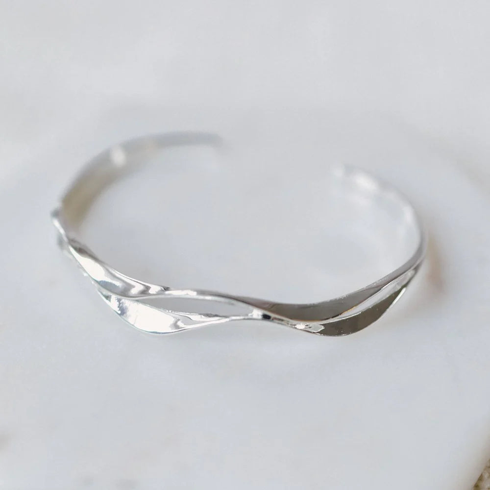 Glee Jewelry - Rippled Cuff Bracelet