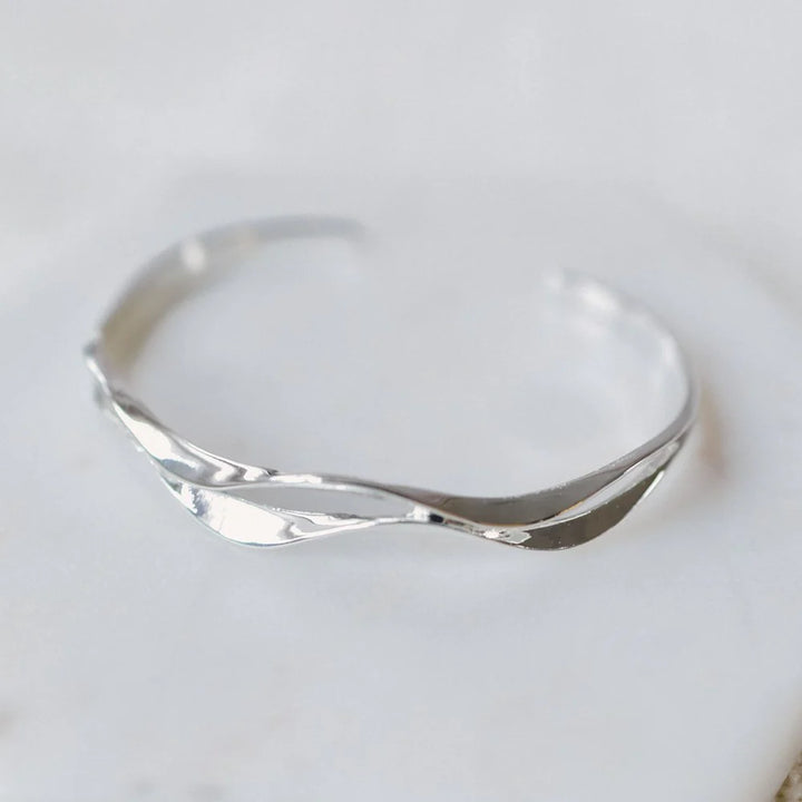 Glee Jewelry - Rippled Cuff Bracelet