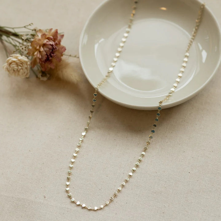 Glee Jewelry - Row of Hearts Necklace