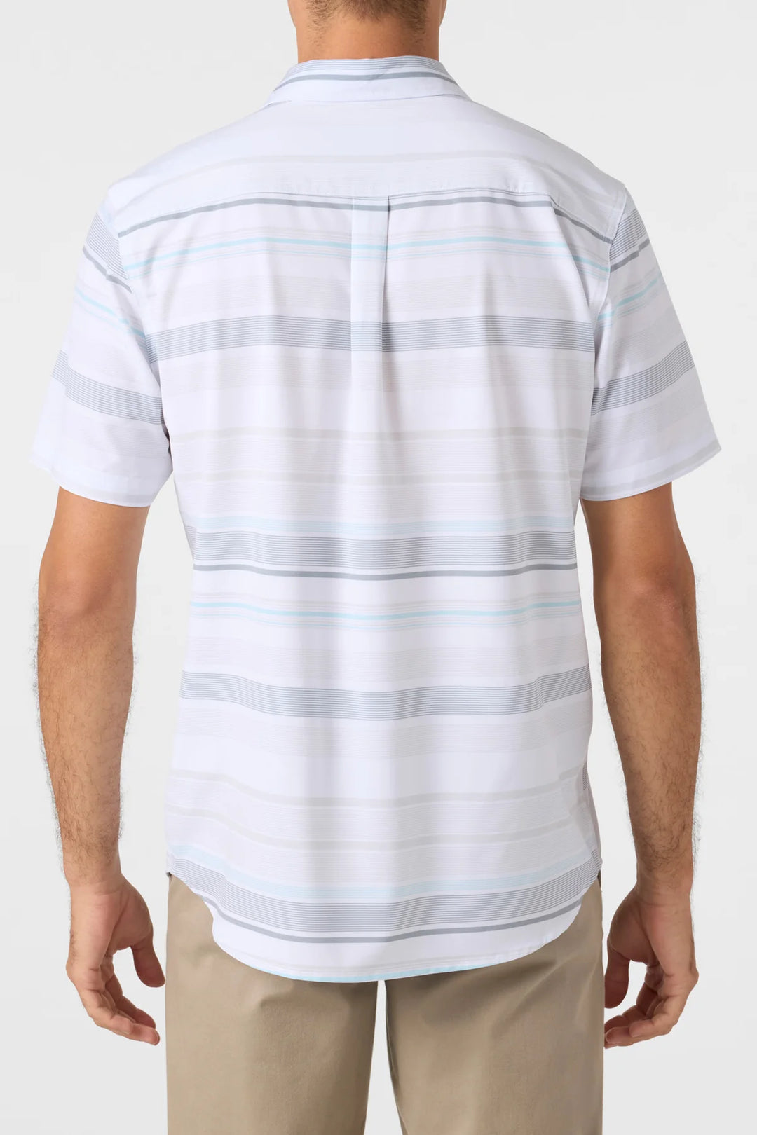 O'Neill Men's Traveller UPF Traverse Stripe Relaxed Shirt
