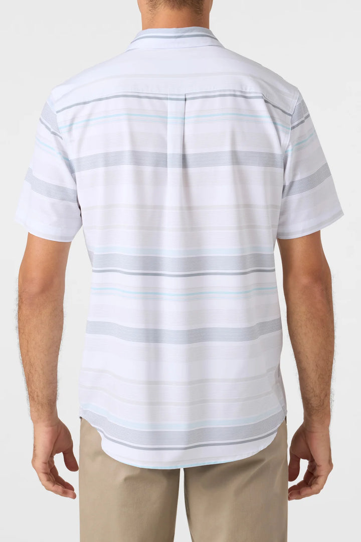 O'Neill Men's Traveller UPF Traverse Stripe Relaxed Shirt