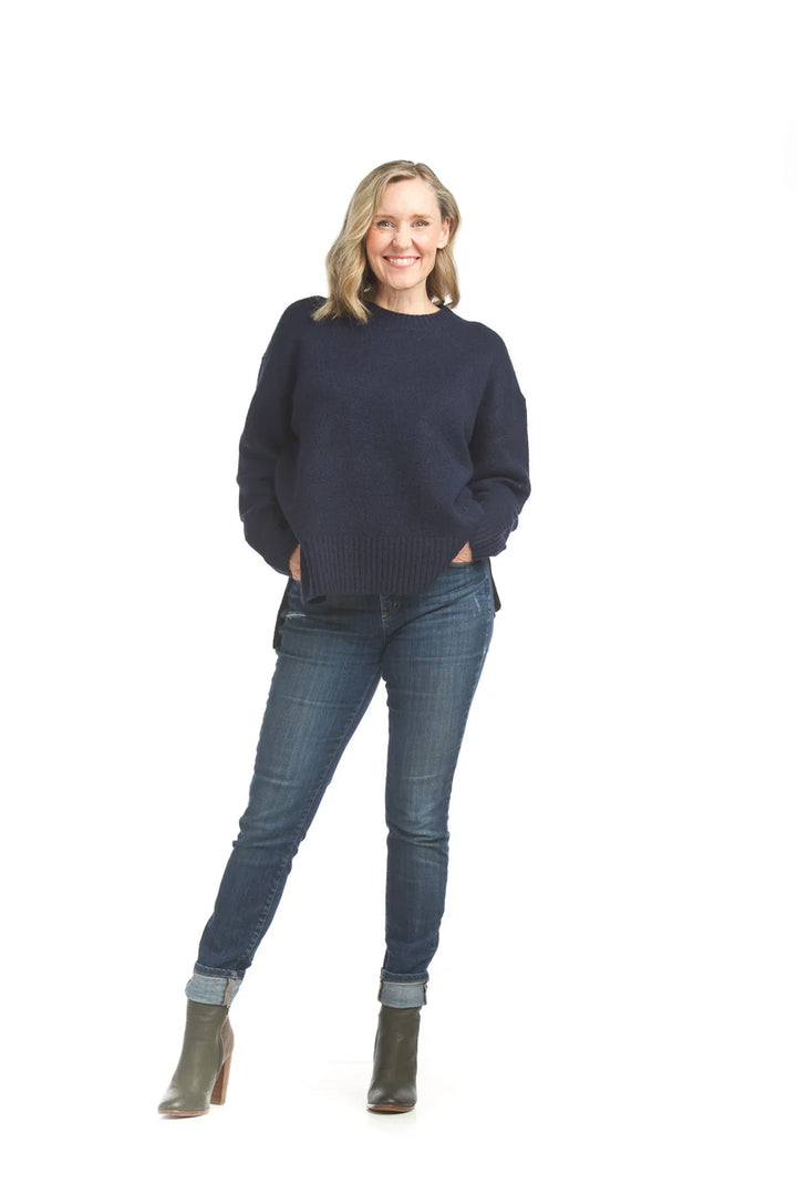 Papillon Ribbed Oversized Sweater