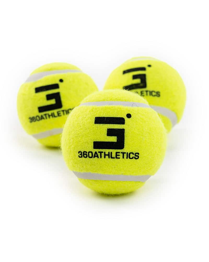 360 Athletics Pressureless Recreational Tennis Ball - 3 Pack