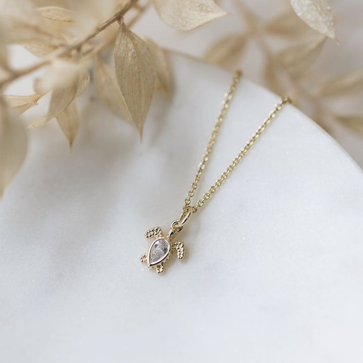 Glee Jewelry Turtle Treasure Necklace