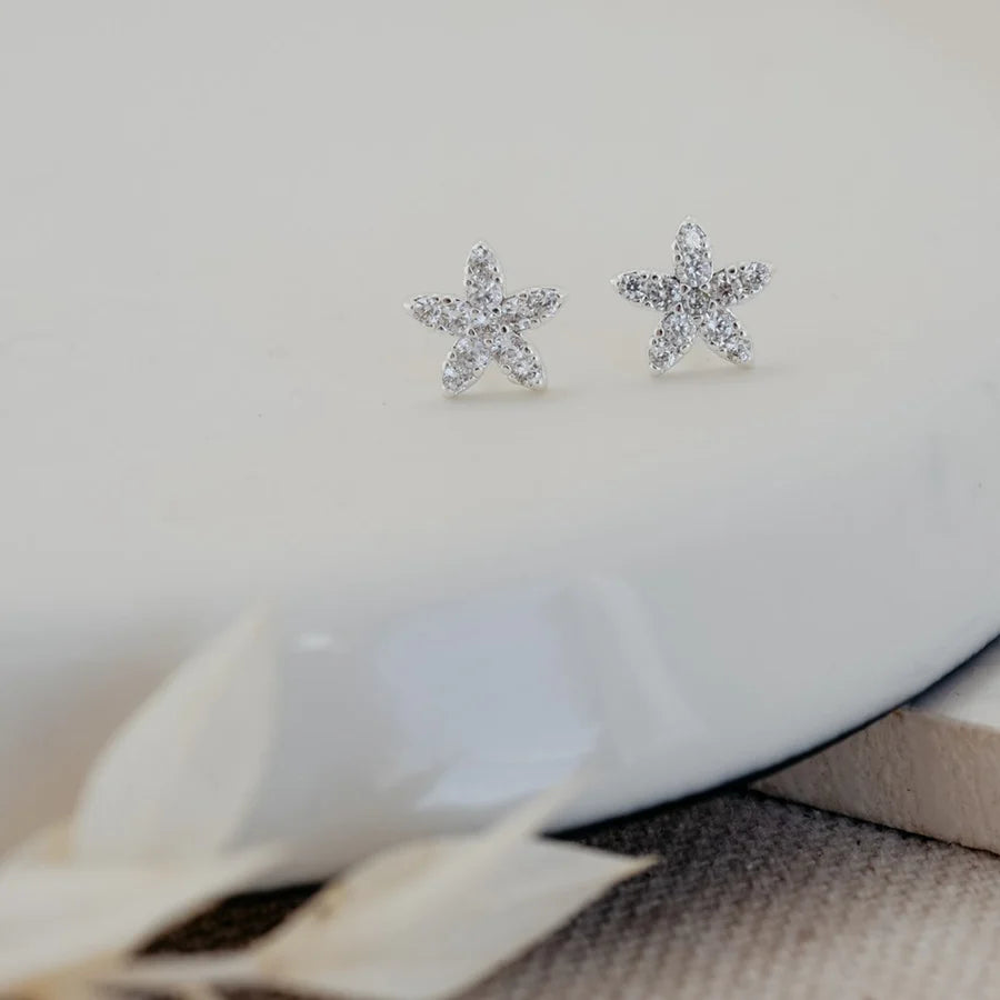 Glee Jewelry - Vibrant Starfish Studs