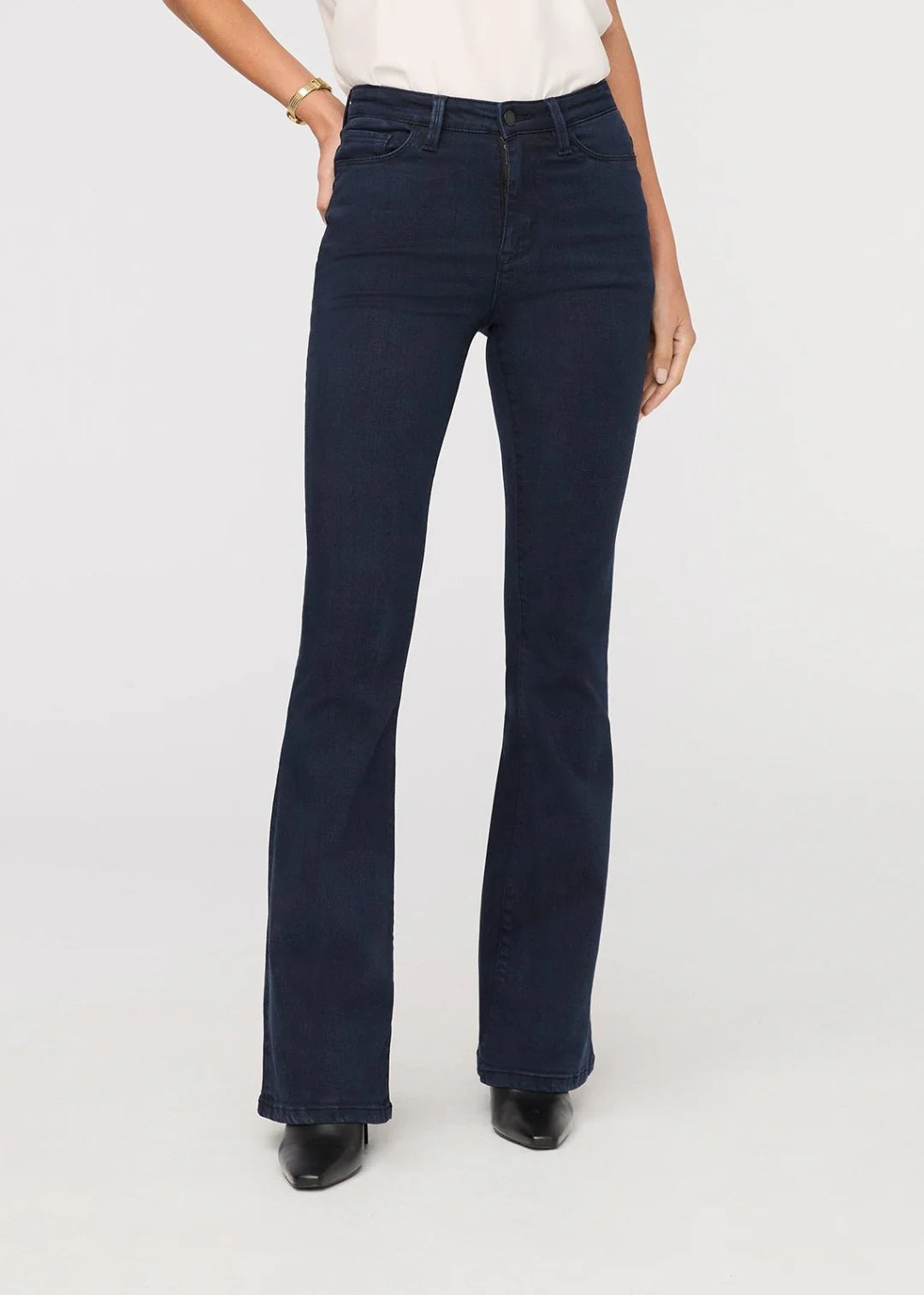 DU/ER No Sweat Denim High Rise Flare Jeans