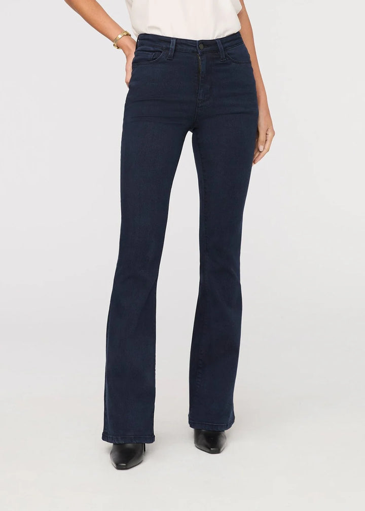 DU/ER No Sweat Denim High Rise Flare Jeans