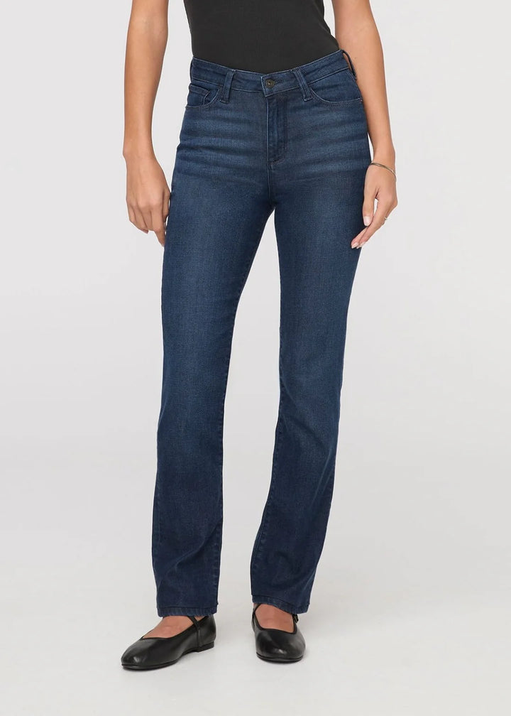 DU/ER No Sweat Denim High Rise Slim Straight Jeans