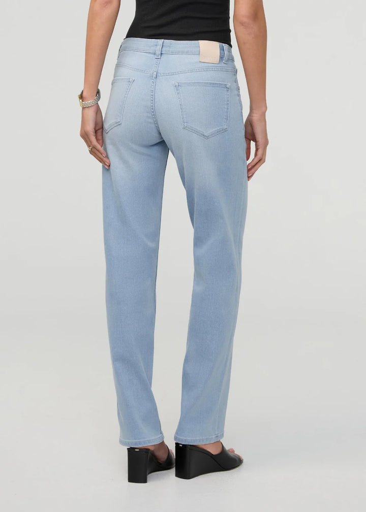DU/ER Performance Denim Mid Rise Straight Jean