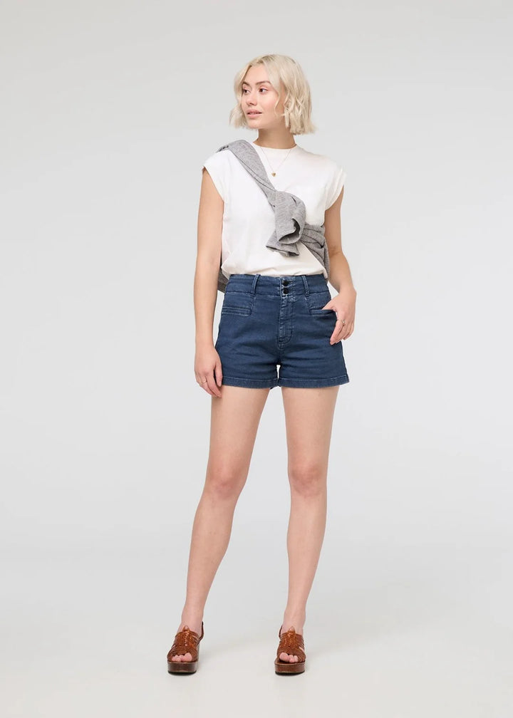 DU/ER LuxTwill High Rise Short