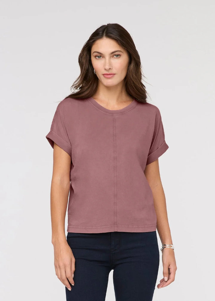 DU/ER Women's PurePima Vintage Dolman Tee