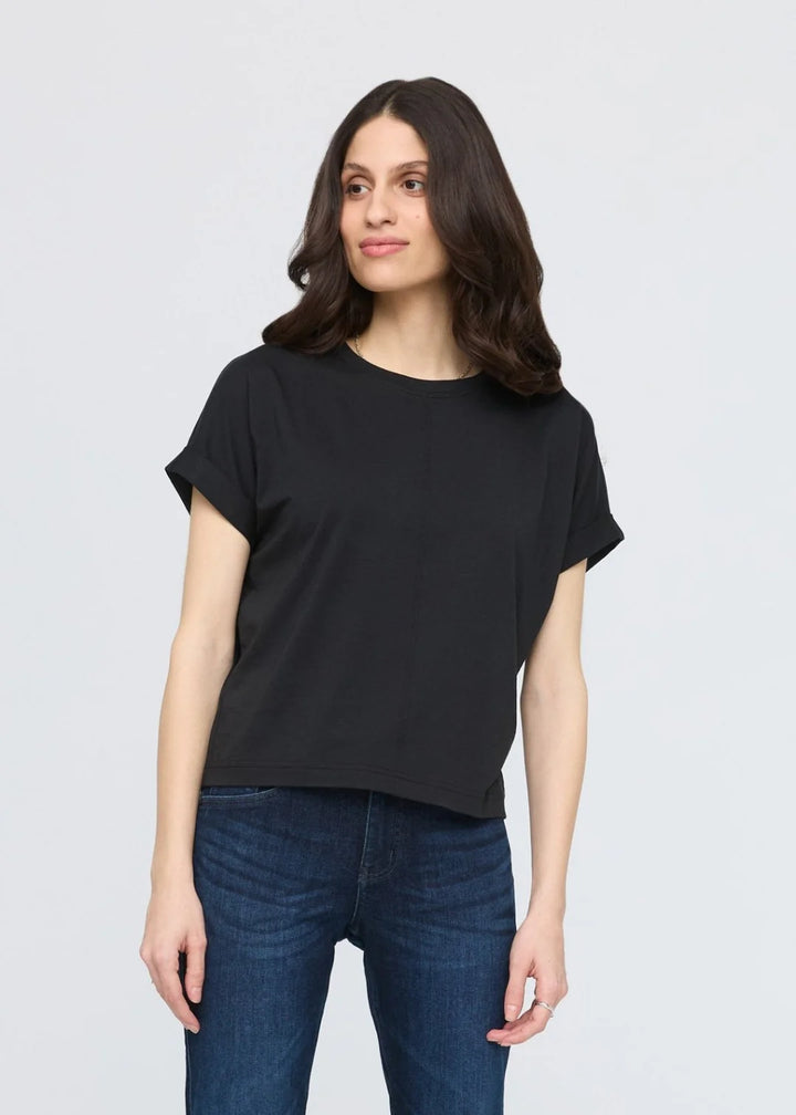 DU/ER Women's PurePima Vintage Dolman Tee
